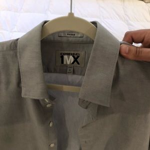 Express Fitted Dress shirt L